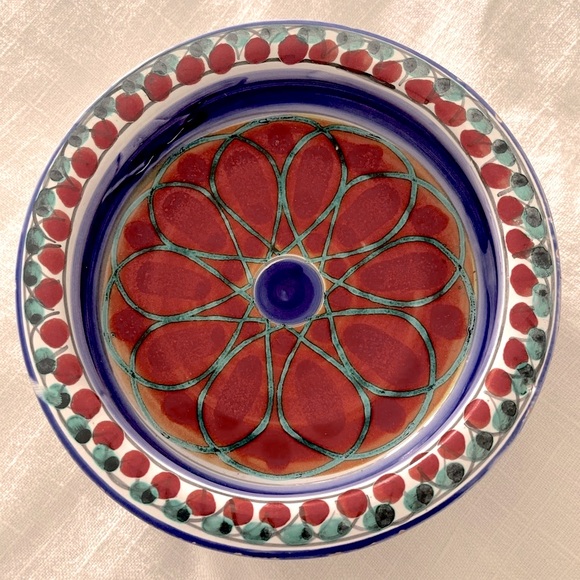 arte d’talia Other - Arte D’Italia Sicilian hand painted ceramic bowl. Allegria vintage collectible